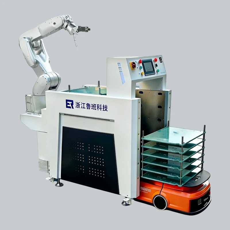 High-end AGV Industrial Robot Multi-layer Storage System
